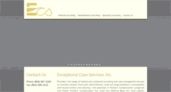 Desktop Screenshot of ecaseservices.com